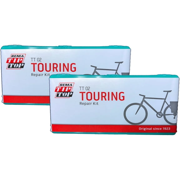 Two (2) REMA Touring Bicycle Tube Patch Repair Kits TT02 (22) - Large TT O2