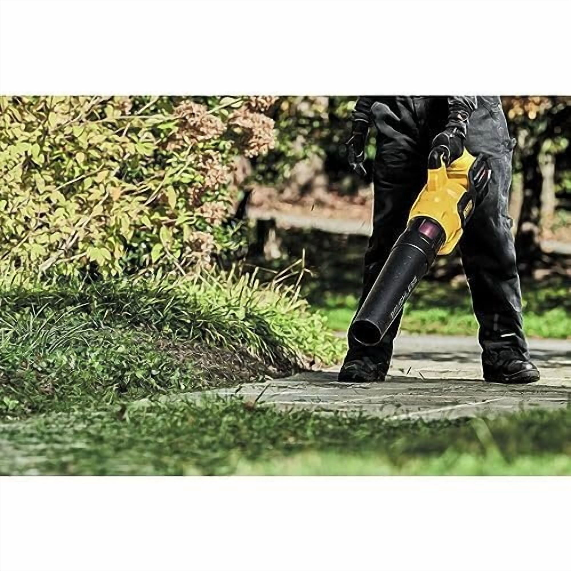 DEWALT 60V MAX FLEXVOLT Leaf Blower, Cordless, Handheld, 125-MPH, 600-CFM, Tool Only DCBL772B