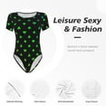 thumbnail image 5 of Picia Poker Shapes Womens One Piece Swimsuits Modest Tummy Control Bathing Suits Lace Up Slimming Swim Suit-Large, 5 of 9