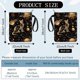 thumbnail image 2 of Funda de libro Planet Book Covers Star Cat Book Sleeve Moon Book Protector para libros de bolsillo Funda de tela lavable con cremallera y bolsillo adicional, 2 of 9