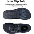 thumbnail image 7 of Wide Toe Box Shoes Women Arch Support Walking Shoes Plantar Fasciitis Orthotic Tennis Sneakers US 6-11, 7 of 7