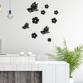 thumbnail image 4 of Adhesivo de pared con espejo en forma de D, adhesivo de pared con espejo 3D, adhesivo de pared extraíble, calcomanías de pared con espejo acrílico, diseño revolucionario, 4 of 8