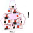 thumbnail image 5 of YOPTOP Kids Apron Chef Hat Set,Cooking Kitchen Apron for Girls Boys Adjustable Child Apron with Pockets for Children Kitchen Chef Aprons for Cooking Baking Painting and Party Family Gifts,Pink, 5 of 5