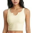 thumbnail image 2 of YueHuiYing Women's V Neck Crop Tops Basic Trendy Notched Sleeveless Slim Fit Summer Y2k Crop Tank Top, 2 of 5
