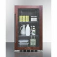thumbnail image 3 of Shallow Depth Indoor/Outdoor Beverage Cooler, Panel-Ready, Black, 3 of 3