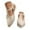 Beige, variant on Mostsola Espadrilles for Women Pointed Closed Toe Wedge Sandals Casual Summer Slingback Heels