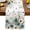 White, variant on Teal Flower Dining Table Runner, Beige Floral Botanical Blue Butterfly Leaf Linen Texture Washable Table Runners Kitchen Coffee Table Center Decor for Home Party Holiday Wedding 13 x 48 Inches