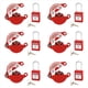 thumbnail image 1 of 6X Cerradura para Grifo Exterior con Candado de Seguridad: Cerradura de Grifo de Agua, Cerradura de Babero Manguera para Manijas Válvula de 1 una 2-1/2 Pulgadas Diámetro, Grifo, 1 of 5