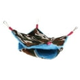 thumbnail image 3 of MERIGLARE Soft Squirrel Hammock Dwarf Hamster Nest Bed Kitty Sleeping Pad Mat, 3 of 9