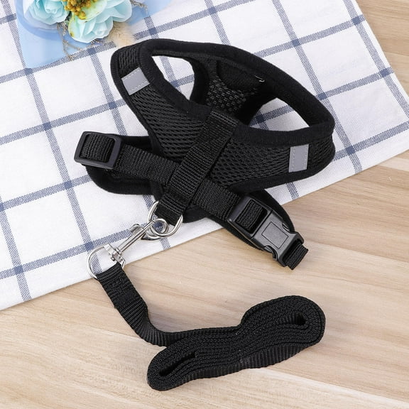 LEORX Pet Chest Harness Breathable Small Dog Harness for Outdoor Activities Breathable Design 1Set