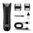 thumbnail image 1 of USB Rechargeable Men's Body Hair Trimmer Waterproof for Shower Use with Ceramic Blade, 1 of 1