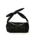 thumbnail image 2 of Be Cool by Be Cool Women's Faux Leather Scrunch Crossbody Handbag, Black, 2 of 4