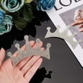 thumbnail image 3 of 2 pegatinas de princesa reina - Pegatinas plateadas con diamantes de imitación, impermeables para coches, parachoques, ventanas y portátiles, 2,55 x 3,93 pulgadas, 3 of 8