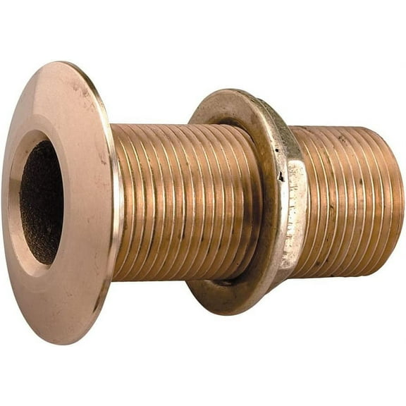 PERKO 0322DP7PLB / Perko 1-1/4" Thru-Hull Fitting w/Pipe Thread Bronze MADE IN THE USA