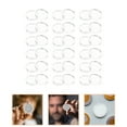 thumbnail image 4 of 100 Pcs Boîtes à Pièces Transparentes Conteneurs de Pièces Boîtes Porte-Pièces Simples Étui de Protection pour Pièces, 4 of 9