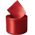 thumbnail image 1 of Ruban Satin Simple Face 1,5 Po 50 Verges - Rouge Vif, 1 of 1
