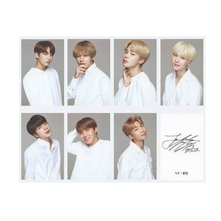 Fancyleo 7 Pcs KPOP BTS Bangtan Boys Members Photo Postcard Lomo Cards A.R.M.Y Best (Ikimonobakari Members Best Selection)