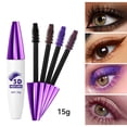 thumbnail image 3 of SDOHIG 5D Waterproof Fiber Mascara, Brown, Thick Curling and Volumizing, Longwear Defining Lashes, Opposite Caking, Flake-Free, for Women, 15g, 3 of 7