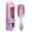 LADY AMETHYST, variant on Candy Brush Detangling Hair Brush for Wet or Dry Hair, Vented Design and Ultra Soft-Nylon Detangler Hair Brush for All Hair Types, Colorful Wet Hair Brush for Women and Girl, Idea Gift