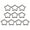 Black, variant on 10Pcs Multicolor Pentagram Star Carabiner Buckle Aluminum Alloy Carabiner Hook Clips DIY Accessories for Keychain Backpack Mountaineering Buckle for Camping Hiking