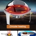 thumbnail image 2 of Alcohol Fuel Rack with Safety Cover Vertical Alcohol Stove for Buffets and Catering Events Solid and Liquid Adaptability, 2 of 10