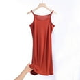 thumbnail image 2 of ShomPort Slip Dress for Women Summer Spaghetti Straps Round Neck Comfortable Cami Dress Pajama Dresses Nightgowns, 2 of 3