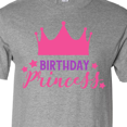 thumbnail image 4 of Inktastic Birthday Princess, Crown, Stars - Pink Purple T-Shirt, 4 of 5
