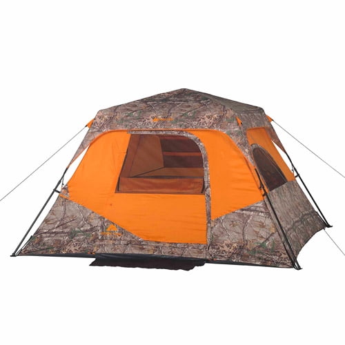 Ozark Trail Realtree Xtra 6 Person Instant Cabin Tent - Walmart.com