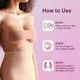 thumbnail image 5 of Boob Tape - Breast Lift, Breathable Push Up Tape for A-G Cup, Waterproof & Sweatproof, 5 of 6