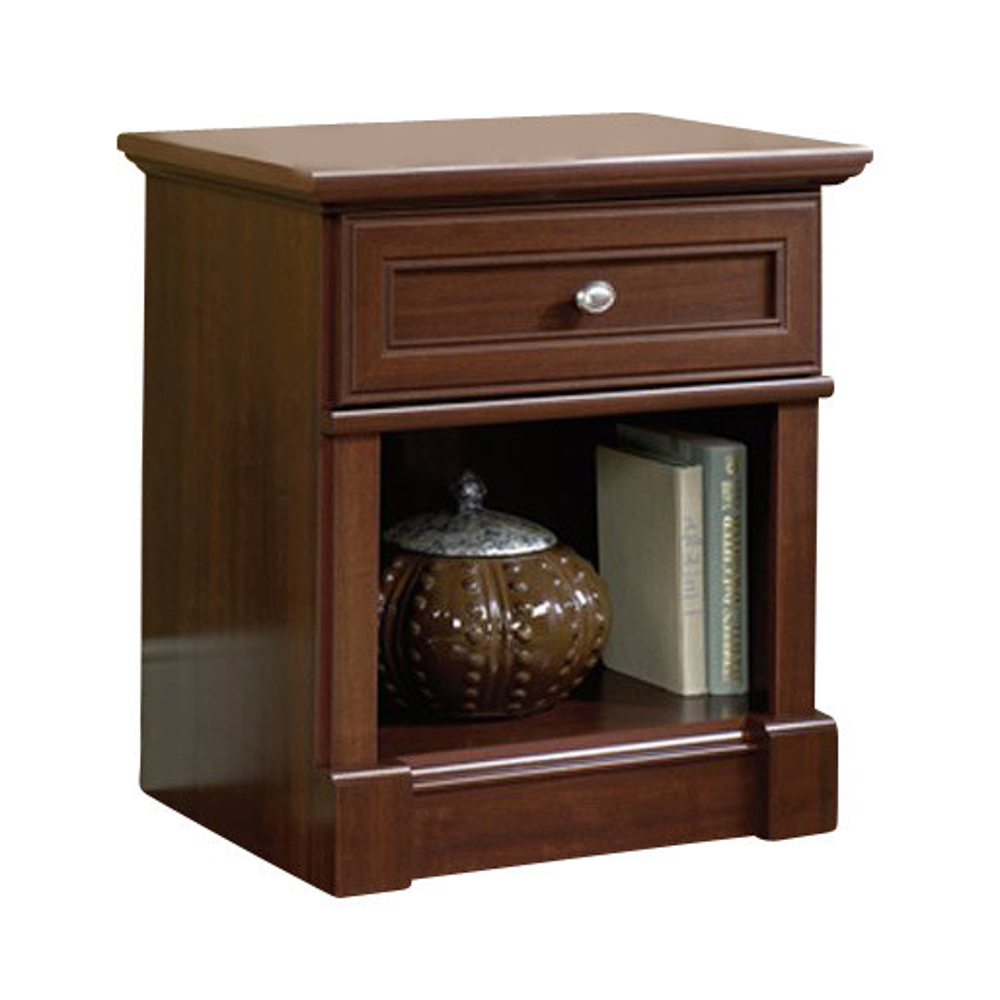 Sauder Palladia Traditional Nightstand, Select Cherry Finish Walmart