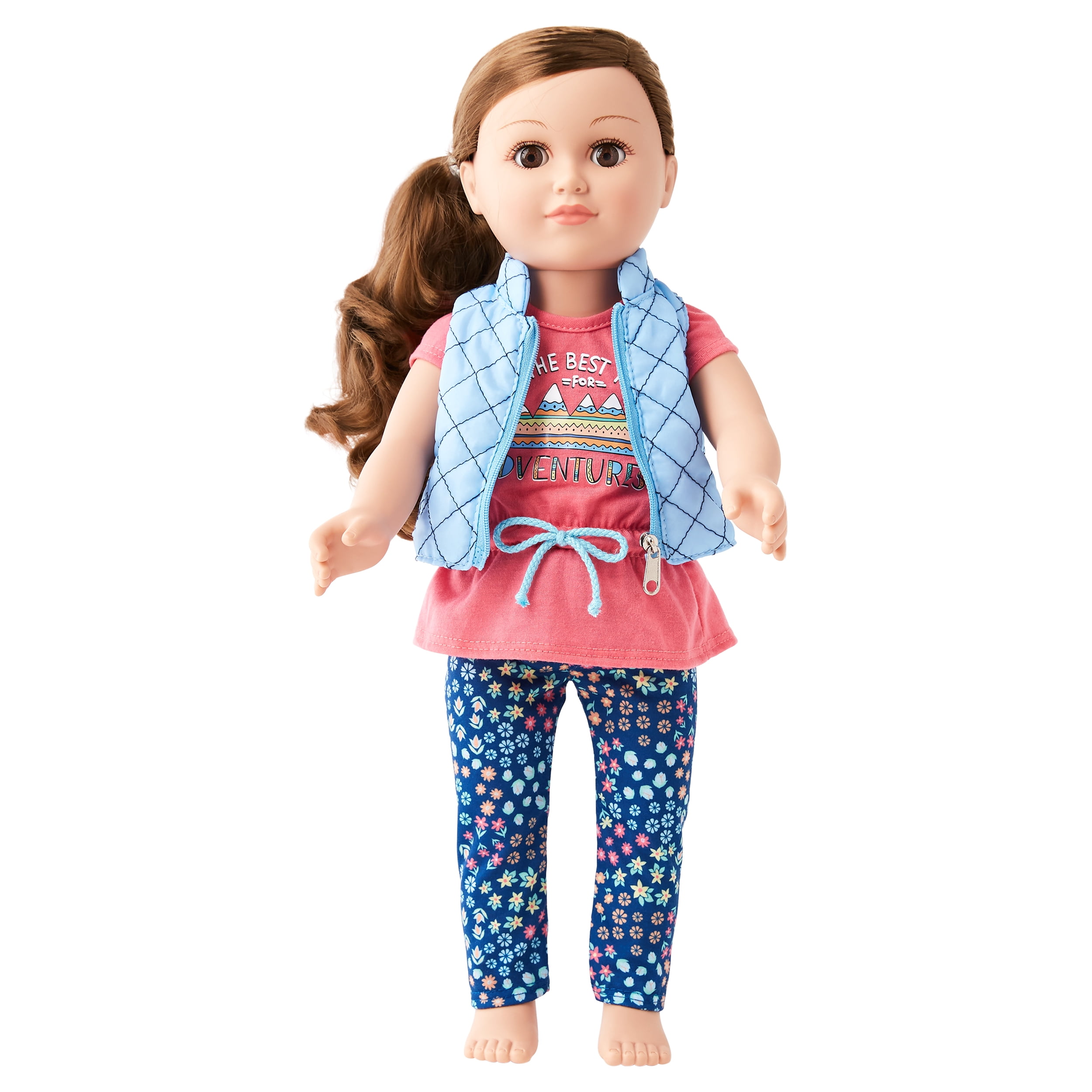 My Life As Outdoor Outfit with Vest Doll Clothing, 3 Pieces