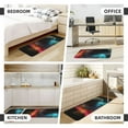 thumbnail image 6 of Logiee Neon Spectrum Cat Portrait Print Kitchen Mats for Floor Sets of 2,Waterproof Kitchen Rugs,Non Slip Comfort Standing Mat Rug for Home,Runner,Sink,Office,Laundry, 6 of 6