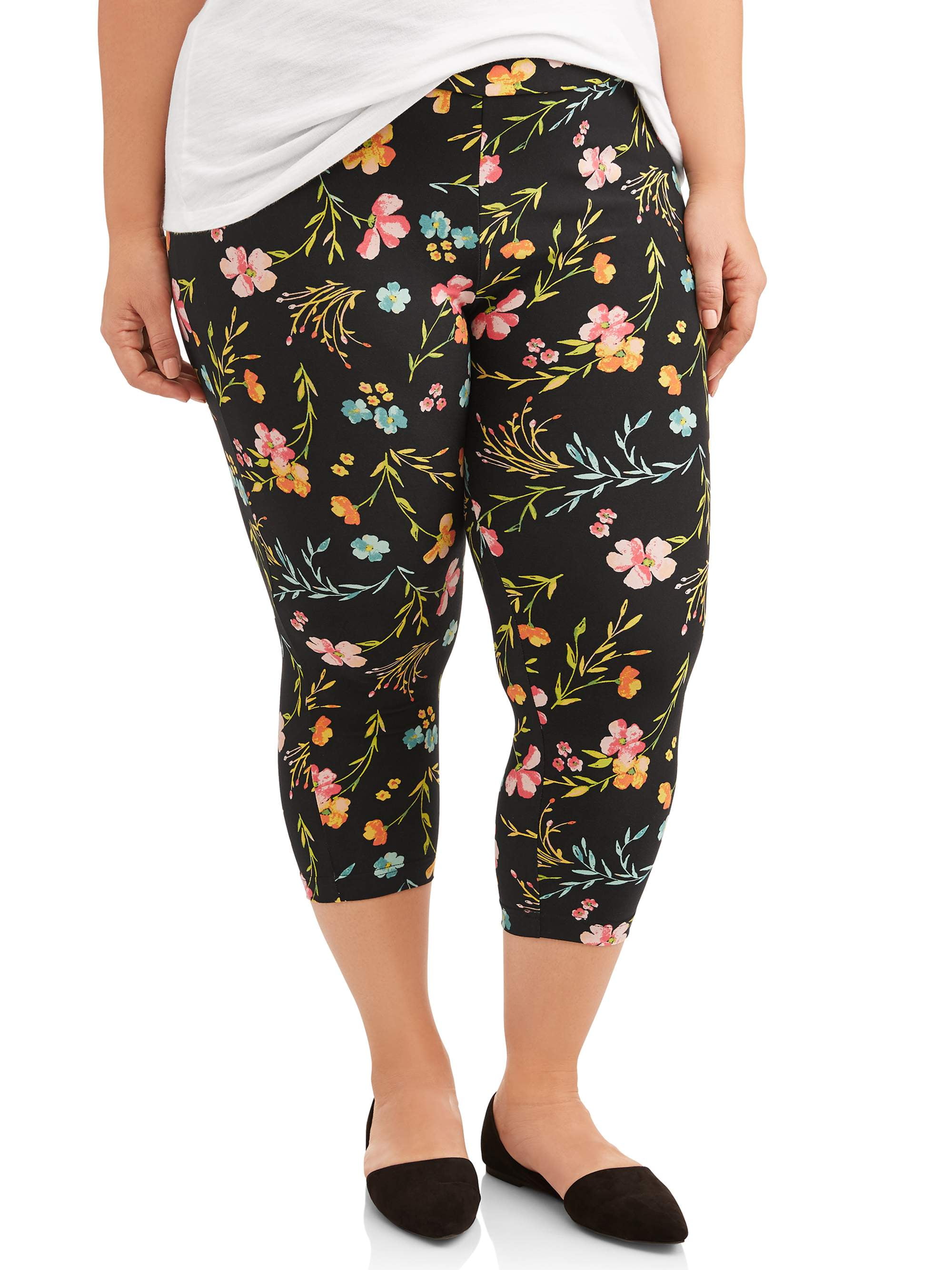 walmart women's leggings plus size