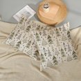 thumbnail image 6 of Christmas Pillow Covers 18x18 Inches Pack of 2, Geometric Green Tree Throw Pillowcase for Winter Decoration, Linen Cushion Cover for Couch Sofa, 6 of 6