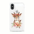 thumbnail image 1 of OTM Essentials iPhone X Clear Rugged Edge Phone Case, Darling Doe, 1 of 2