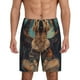 thumbnail image 1 of Fotbe Tree Meditating Golden Retriever Pantalones Cortos de Pijama para Hombre, Ropa de Dormir, Pantalones de Pijama Cortos para Hombre-XX-Large, 1 of 6