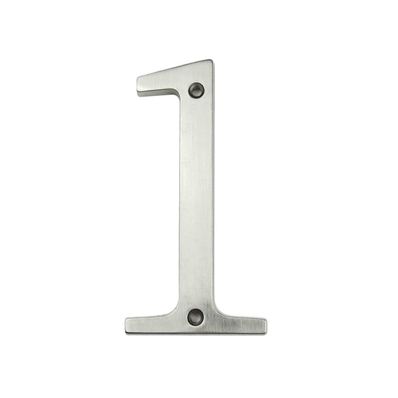 Señal con números de casa HASWARE, modernos números de puerta, 10 cm, aleación de zinc