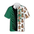 thumbnail image 3 of 2024 Camisetas gráficas de capibara kawaii para hombres, ropa con estampado 3D, camisa hawaiana de playa, manga corta, Y2k, lindas blusas para niños con solapa, 3 of 5