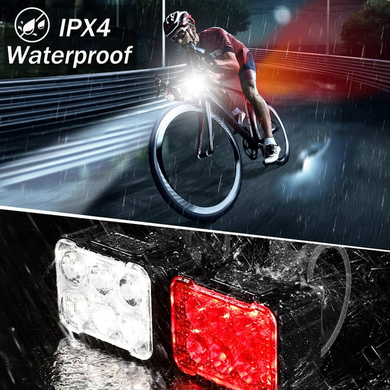 Best waterproof bike lights hotsell