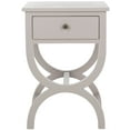 thumbnail image 3 of SAFAVIEH Maxine Solid Nightstand with Storage Drawer, Quartz Grey, 3 of 5