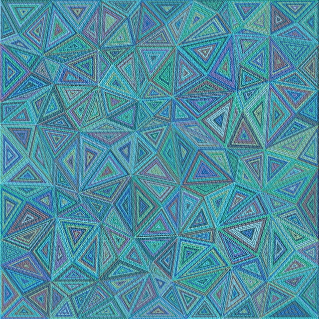 Ahgly Company Tapis d'Intérieur Lavable en Machine Carré Transitionnel Vert Turquoise Foncé, 7 Pieds Carré