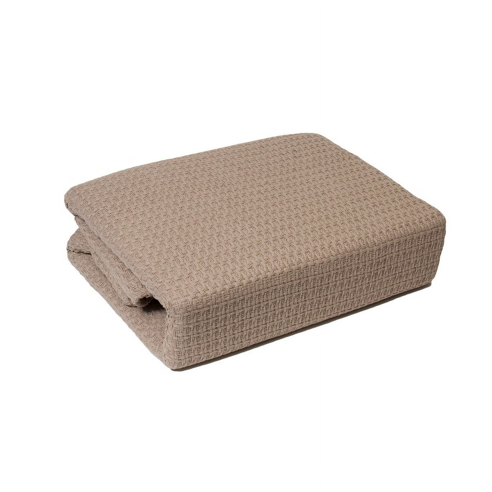 Lintex Linens Marquis 100% Cotton Blanket Full/Queen - Rose
