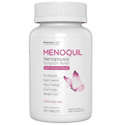 Menopausal Strength Symptom Relief Helps to Combats Menopausal Weight Gain, Hot Flashes, Night Sweats and Mood Swings to Promote Restful Sleep and Energy Boost (120 Tablets)