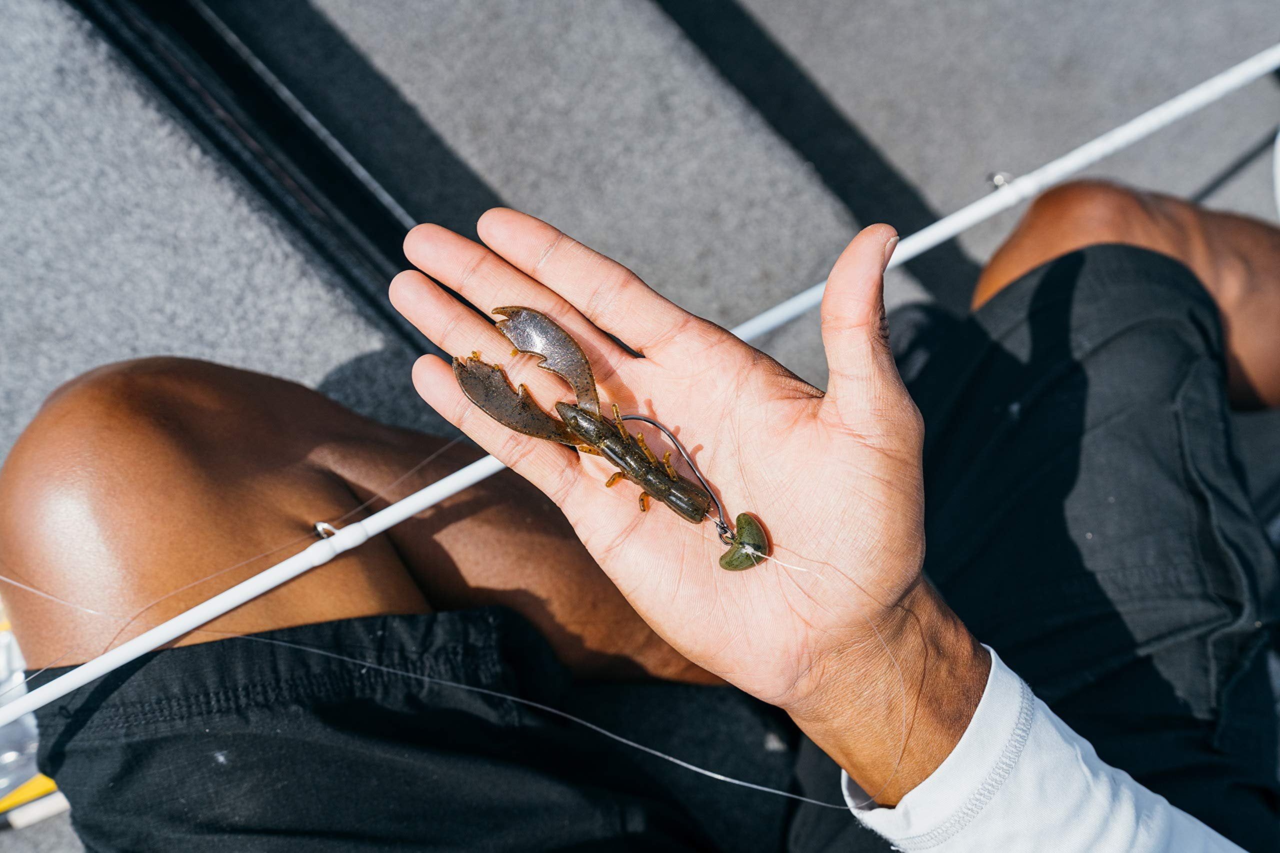 Berkley  Lures PB Chigger Craw 4'' Watermelon - Fishing Lure