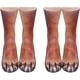 thumbnail image 2 of Calcetines divertidos con pata de Animal, novedad en calcetines de animales, calcetines locos con pata de gato y perro en 3D, regalos de Navidad, calcetines de Navidad para hombres y mujeres JAMW Sencillez, 2 of 5