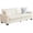 Light Beige, variant on Garvee 83 Inch Sofa, Modern Corduroy 3 Seater Deep Seat Couch with Wide Armrest, Removable Washable Cushion Cover, Cozy Sofa for Living Room Bedroom Apartment