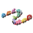 thumbnail image 2 of Dinosaur  Set, Early Childhood Enlightenment Buckle Design Cartoon Cute Dinosaur  Cars With Numbers For Home, 2 of 8