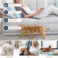 thumbnail image 3 of Anti Cat Scratch Furniture Protector, 11.8in × 196.8in Couch Protector from Cat Claws, Self-Adhesive Cat Furniture Protector, Couch Cat Scratch Protector, Clear Cat Tape for Furniture for Door Walls, 3 of 7