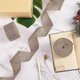 thumbnail image 3 of Checkered Burlap Ribbon Christmas Wired Ribbon (5cm x 6m) Wrapping Ribbon for Christmas Craft Decoration, Floral Bow Crafts, 3 of 5