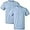 Crew - 2 Pack - Light Blue, variant on Fruit of the Loom Men's Crew T-Shirt (2 Pack), Citrus Green, Small